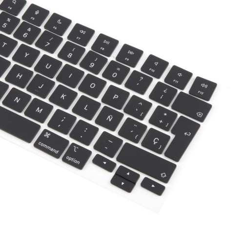Lot de 10 touches de raccourci pour MacBook A2681, A2941, A3113, A3114, version UK, langue : Espagne SH44081392-03